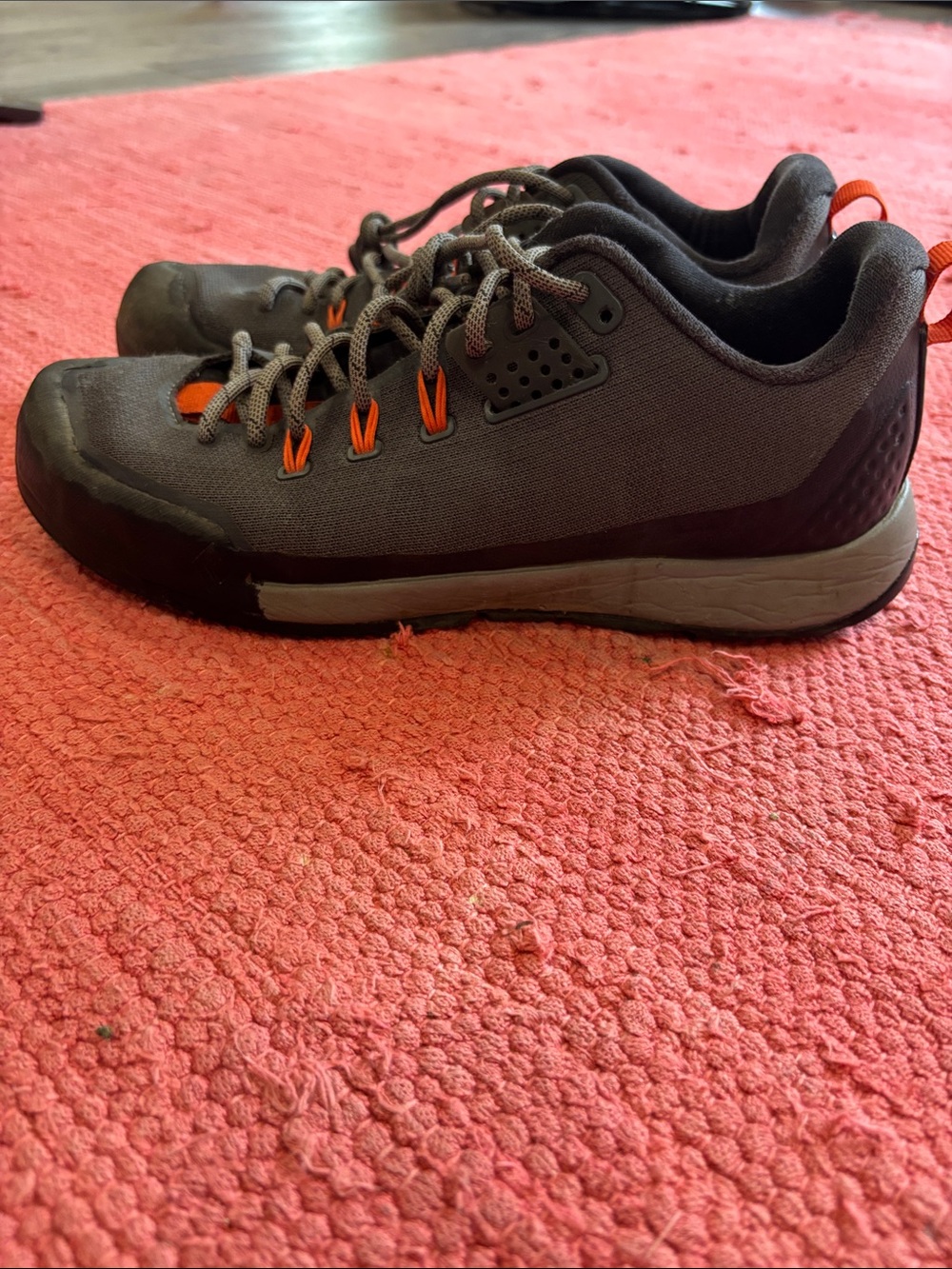 Black Diamond Gray and orange approach shoes